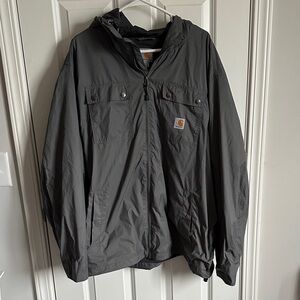 Carhartt Men's Charcoal Wind/Rain Jacket